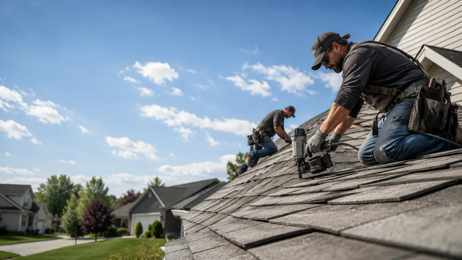 Storm Damage Roof Repair in Yorkville, CA near me